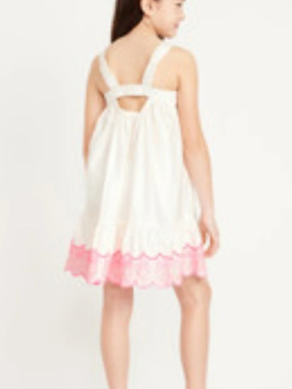 Old Navy White Garment with Navy Brand Tag